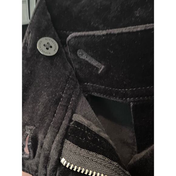 White House Black Market size 6R Black Velvet Pants - Picture 5 of 8